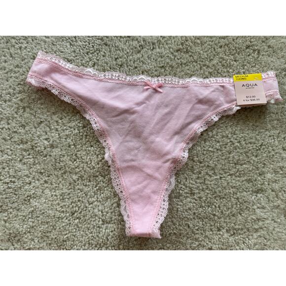 Women’s Aqua Thong Panties – M – Multiple Colors & Prints – Sexy Comfortable NWT - Picture 4 of 11
